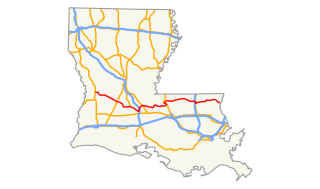 Louisiana Highway 10 highway in Louisiana