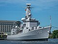 Die „Leopold I“ ist eine Fregatte aus Belgien. Sie hat bei der Operation Atalanta mitgemacht.