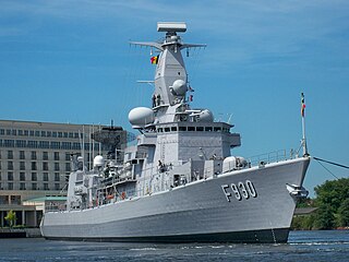 Belgian frigate <i>Leopold I</i> (F930)