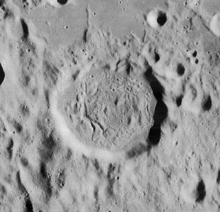 La Condamine (crater) small lunar crater