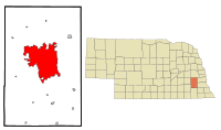 Nebraska Lincoln: Maantiede, Historia, Väestö