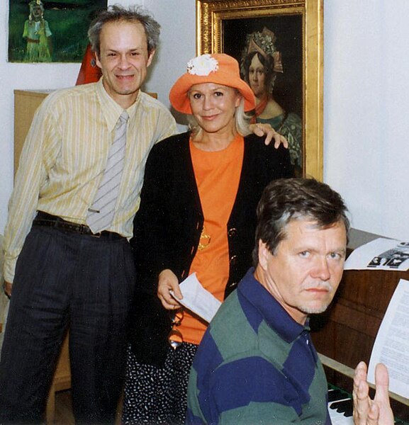 File:Lars Jacob, Christina Schollin & Berndt Egerbladh 1993.jpg