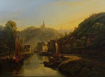 Le Port de Dinan (vers 1835), musée de Dinan.