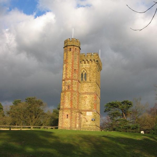 The tower on the top of Leith Hill