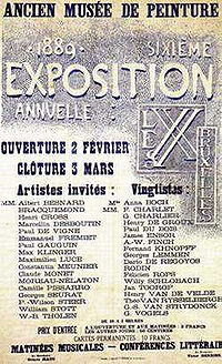 Les Xx: Traxectoria, Once membros fundadores, Nove membros invitados