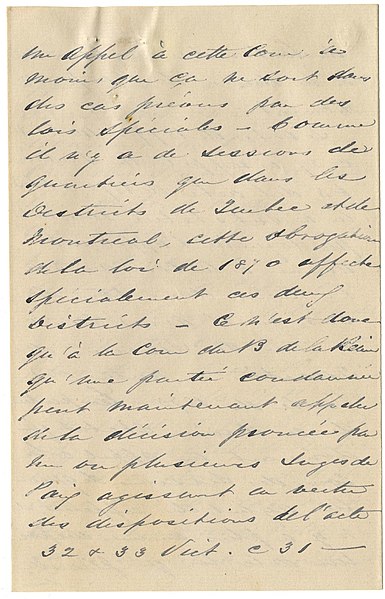 File:Lettre d'Antoine-Aimé Dorion à Ulric-Joseph Tessier 30 avril 1878-4.jpg