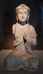 Liao polychrome statue of Sakyamuni.jpg