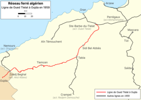 Image illustrative de l’article Ligne de Sainte-Barbe-du-Tlélat à Oujda