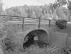 The Lilly Bridge, a historic site in the borough