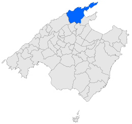 Pollença - Carte