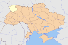Locator map of Volyn province.svg