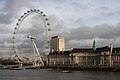 * Nomination: The London Eye ferris wheel in London, U.K. --Pomakis 14:42, 13 February 2012 (UTC) * Review  Comment Nice, but it has some perspective distortion (easy to fix). --Iifar 19:27, 13 February 2012 (UTC)