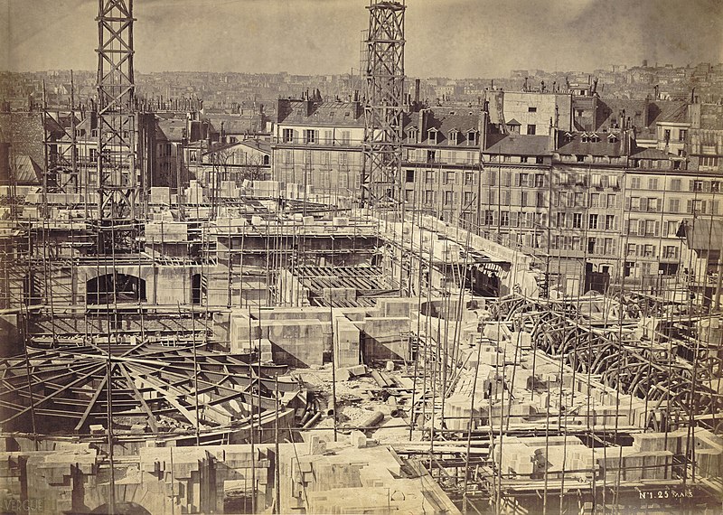 File:Louis-Émile Durandelle, Construction de l’Opéra, mars 1864.jpg