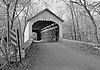 Loux Covered Bridge Loux Covered Bridge, Carversville-Wisner Road across Cabin Run, Pipersville (Bucks County, Pennsylvania).jpg