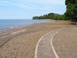 Una spiaggia a Lovina