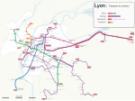 Vignette pour Liste des stations du métro de Lyon