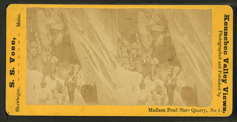 File:Madison Pond Slate Quarry, No. 1, by S. S. Vose.jpg