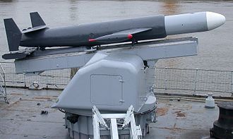 French Malafon Anti Submarine Missile on its turret Maille-Braize-14.jpg