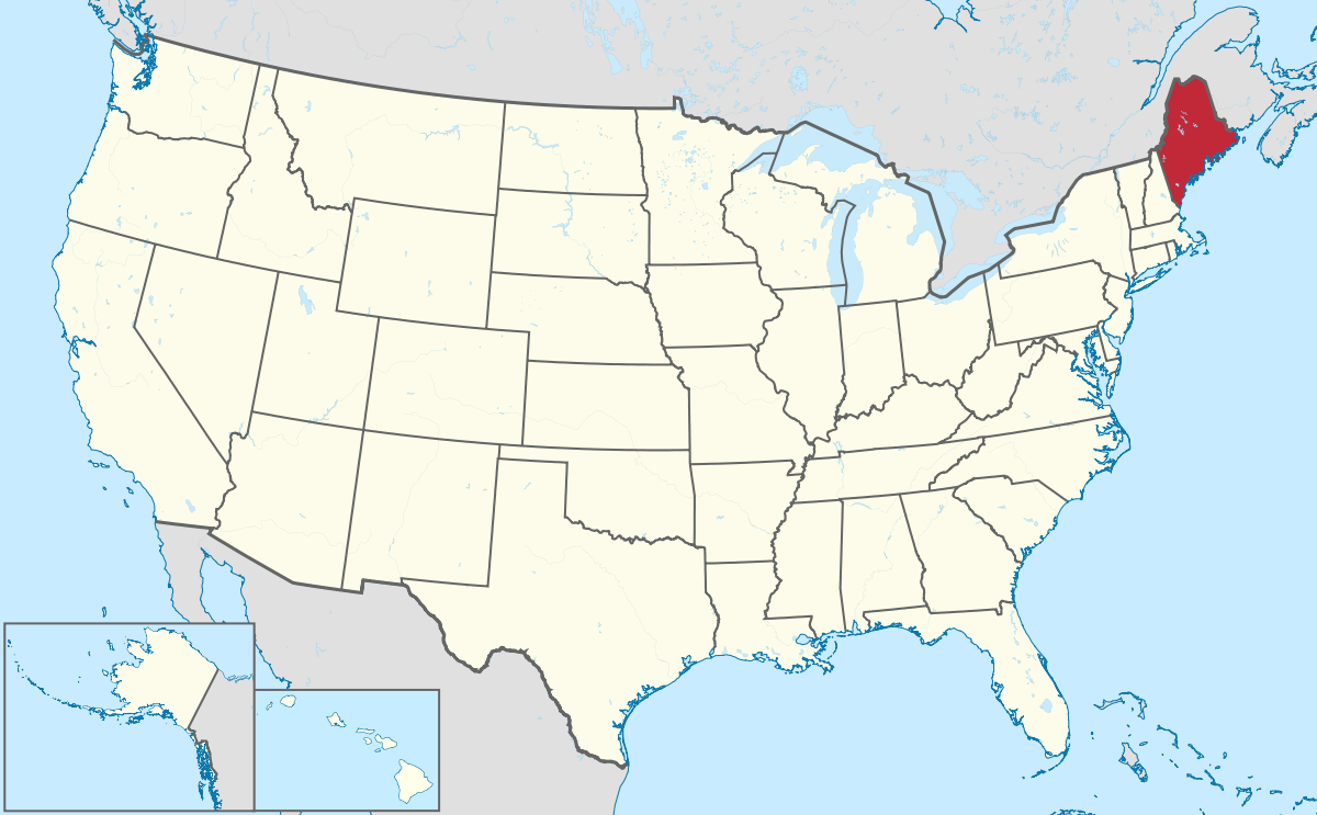 Mapa De Maine Usa United States Presidential Elections In Maine - Wikipedia