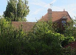 Maison à l'arrière de la rue Fustel de Coulanges