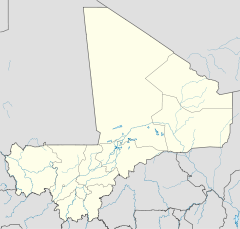 Mapa lokalizacyjna Mali