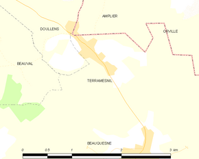 Poziția localității Terramesnil