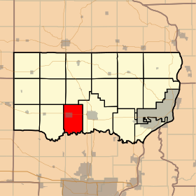 Placering af Orange Township