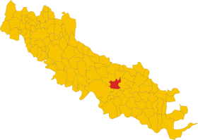 Map of comune of Gadesco-Pieve Delmona (province of Cremona, region Lombardy, Italy).svg