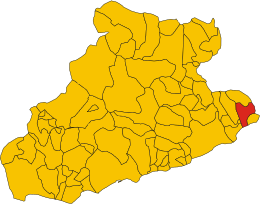 San Bertumê – Mappa