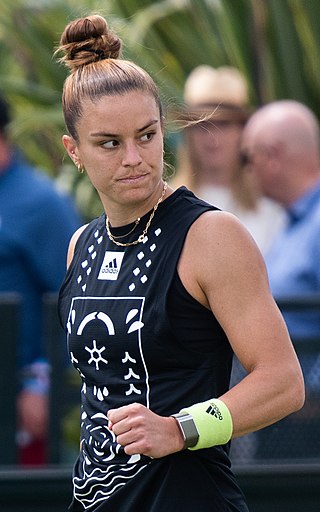 <span class="mw-page-title-main">Maria Sakkari</span> Greek tennis player