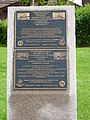 Australian memorial plaque