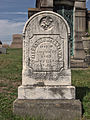 Grave marker in Prospect Cemetery, Brackenridge, Pennsylvania