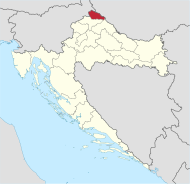 Muraniensis Mediana (regio Croatiae): situs