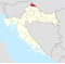 Međimurska županija in Croatia.svg