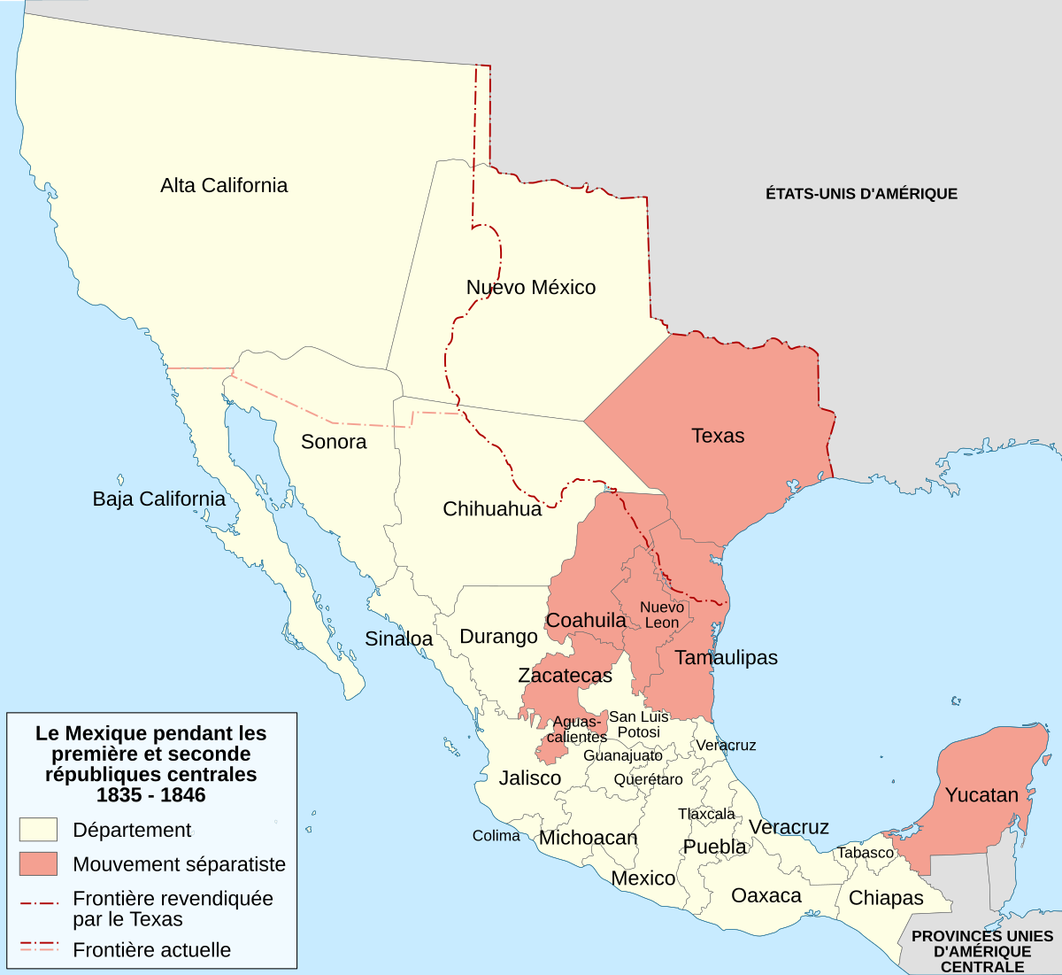 mexican revolution map
