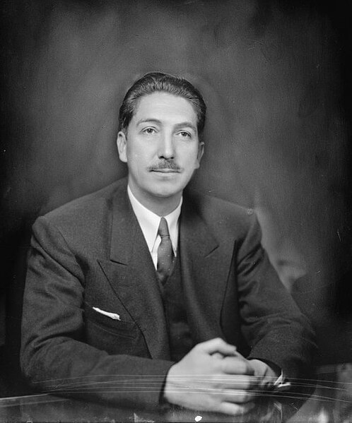 Miguel Alemán Valdés. President of Mexico.