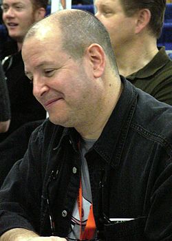 Mike Mignola at WonderCon 2009.JPG
