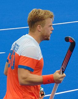 Mink van der Weerden Dutch field hockey player