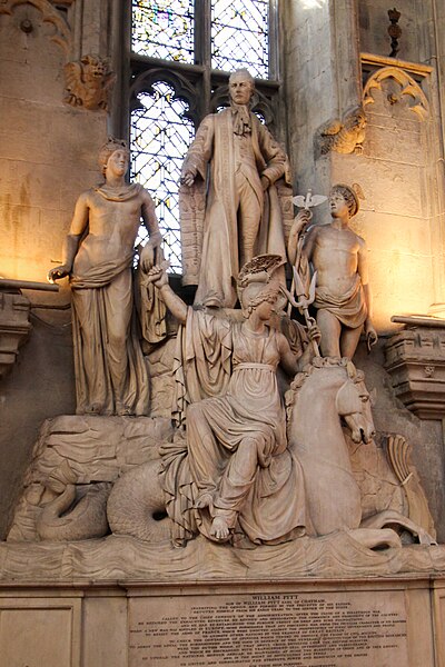 File:Monument to William Pitt the Younger, Guildhall, City of London.jpg