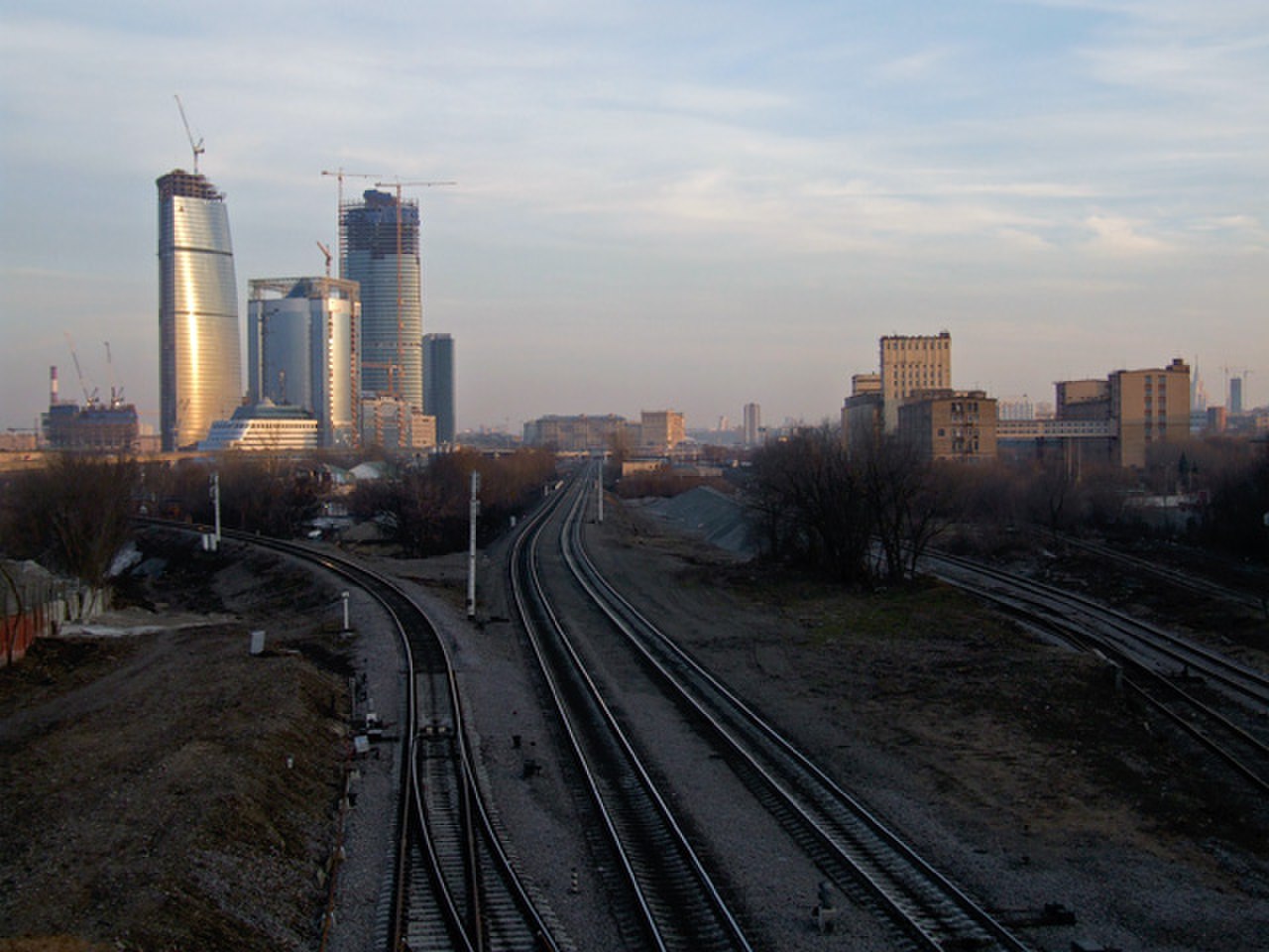 железные дороги москвы