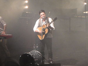 Mumford & Sons, seen during a liver performanc...