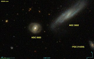<span class="mw-page-title-main">NGC 5683</span> Galaxy in the constellation Boötes