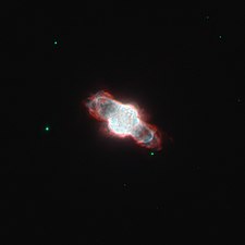 Tiny planetary nebula NGC 6886.