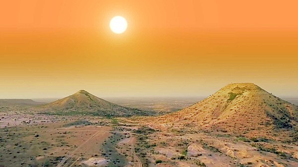 Naasa Hablood mountains in the outskirts of Hargeisa