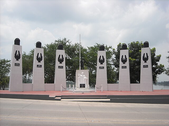 Denkmal der Ninos Héroes in der Stast