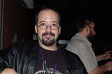 Kaufmann at World Fantasy Convention 2006, photograph by Catriona Sparks Nicholas Kaufmann at WFC Austin.jpg