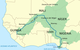 geografia - Libros clásicos de geografía y viajes (índice en el primer post) - Página 2 280px-Niger_river_map-es.svg