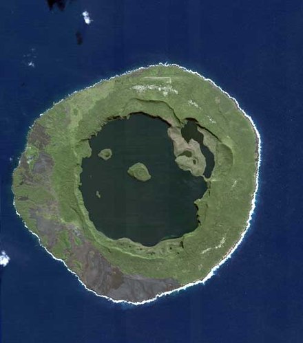 Niuafo'ou Island from space