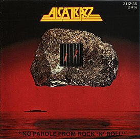 Обложка альбома Alcatrazz «No Parole from Rock ’n’ Roll» (1983)