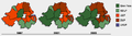 General election seats won in Northern Ireland, 1997-2005